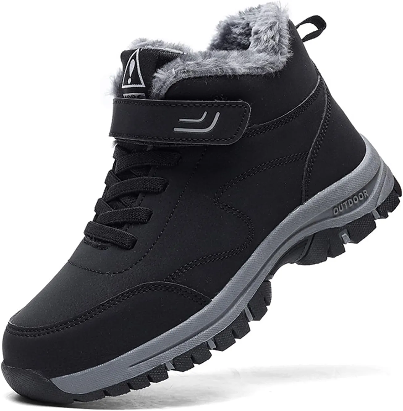 Orthoboots Pro - Ergonomic Winter Boots, Waterproof, Non-slip Cushioned Hiking Orthopedic Shoes, Unisex, Warm Hiking Orthopedic Boots