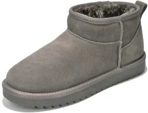 Project Cloud Genuine Suede Ankle Boots for Women - Water Resistant with Memory Foam Insole Winter Boots for Women - Trending Shoes & Comfortable Women's Ankle Boots (Hippy)