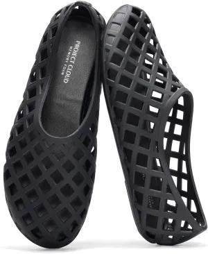 Project Cloud Jelly Shoes for Women - Lightweight & Water-Resistant Women's Flats Sandals - Non Slip Womens Shoes - Perfect Summer Jelly Flats for Women 2025 (Jellz)