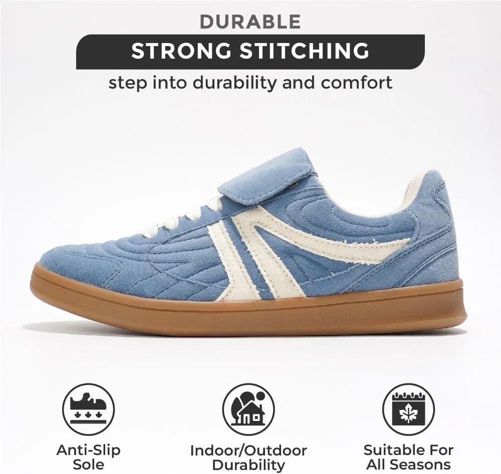 Project Cloud Womens Sneakers - Memory Foam Casual Shoes for Women Footwear Lace Up Women's Fashion Sneakers - Non-Slip Comfortable Trendy Shoes Womens (Madrid)