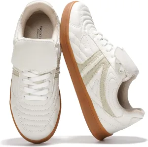 Project Cloud Womens Sneakers - Memory Foam Casual Shoes for Women Footwear Lace Up Women's Fashion Sneakers - Non-Slip Comfortable Trendy Shoes Womens (Madrid)