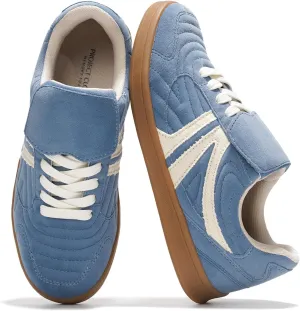 Project Cloud Womens Sneakers - Memory Foam Casual Shoes for Women Footwear Lace Up Women's Fashion Sneakers - Non-Slip Comfortable Trendy Shoes Womens (Madrid)
