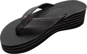 Rainbow Sandals Women's Six Layer Classic Wedge Sandal 1" Strap