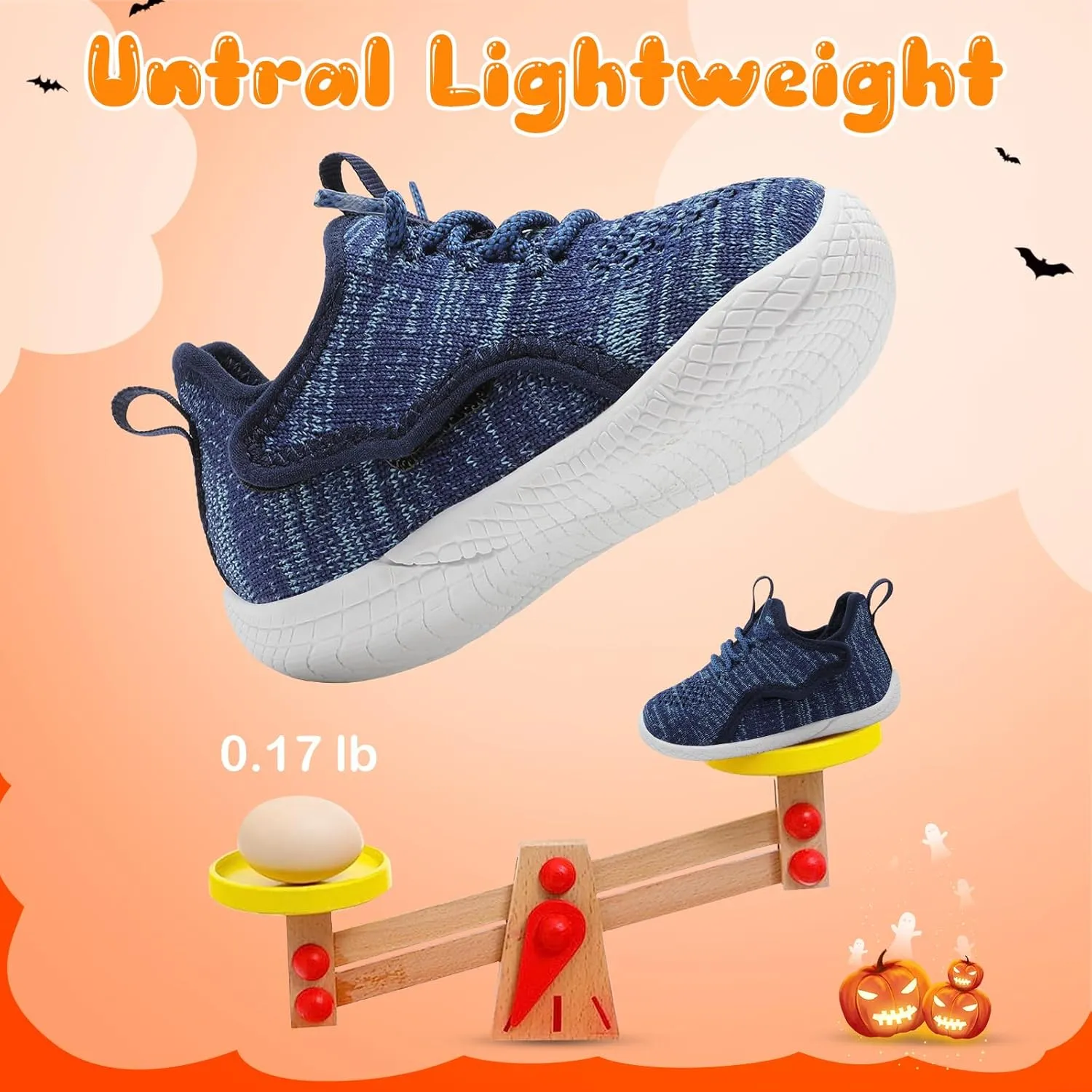 relxfeet Toddler Boys Girls Shoes Little Kids Sneakers Lightweight Breathable Slip on Walking Tennis Shoes