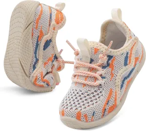 relxfeet Toddler Boys Girls Shoes Little Kids Sneakers Lightweight Breathable Slip on Walking Tennis Shoes