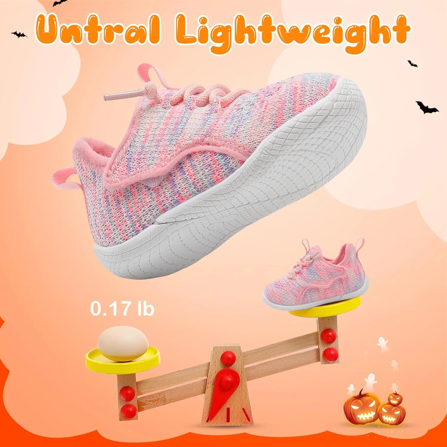 relxfeet Toddler Boys Girls Shoes Little Kids Sneakers Lightweight Breathable Slip on Walking Tennis Shoes