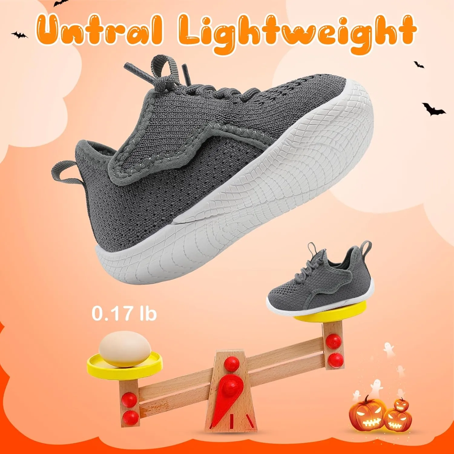 relxfeet Toddler Boys Girls Shoes Little Kids Sneakers Lightweight Breathable Slip on Walking Tennis Shoes