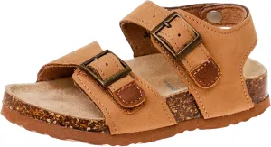 Rugged Bear Kids Sandals Cork Double Buckle Slides Summer Sandals for Boys Size 5-10 Toddler