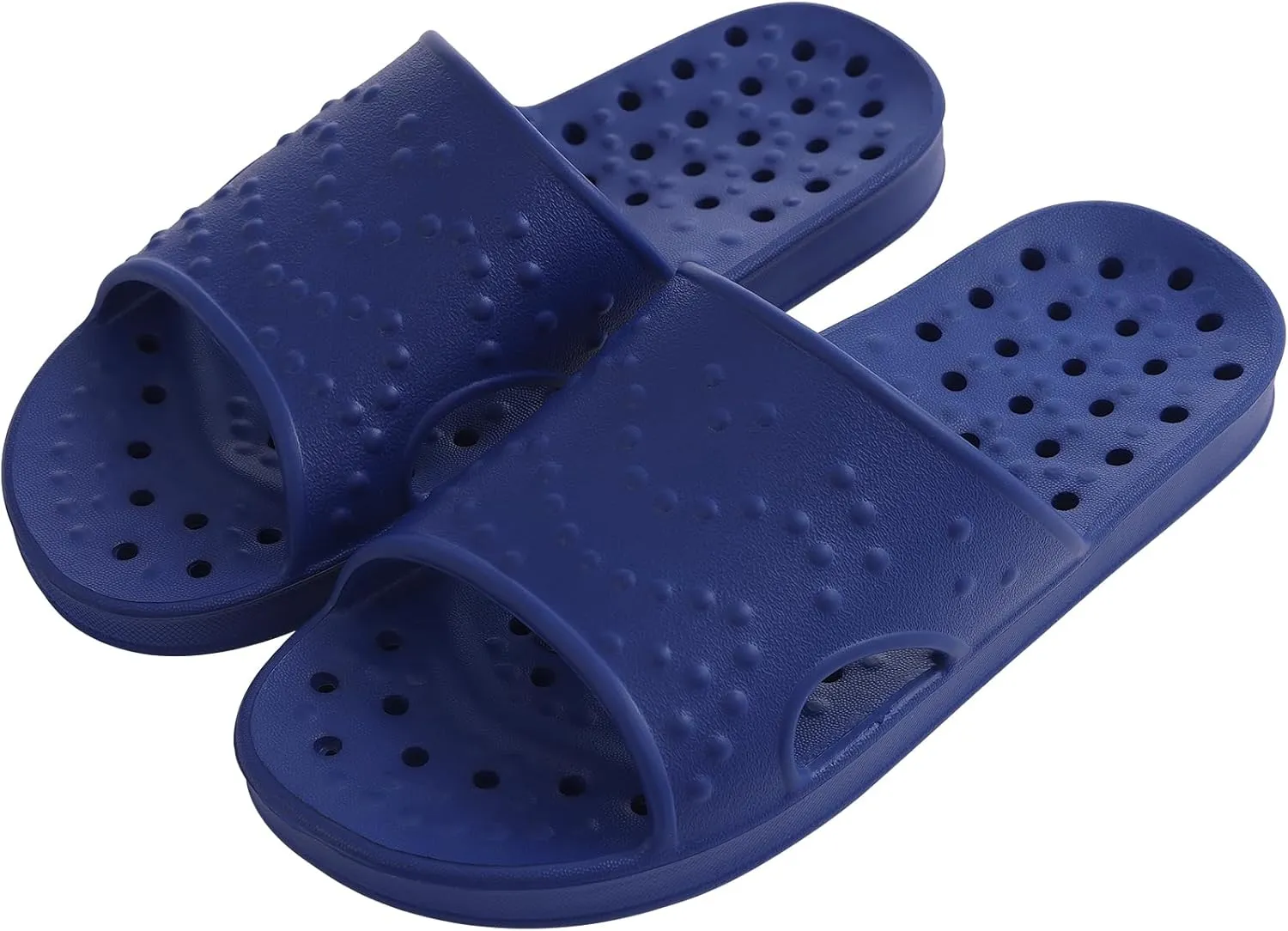 shevalues Shower Shoes for Women with Arch Support Quick Drying Pool Slides Lightweight Beach Sandals with Drain Holes