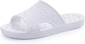 shevalues Shower Shoes for Women with Arch Support Quick Drying Pool Slides Lightweight Beach Sandals with Drain Holes