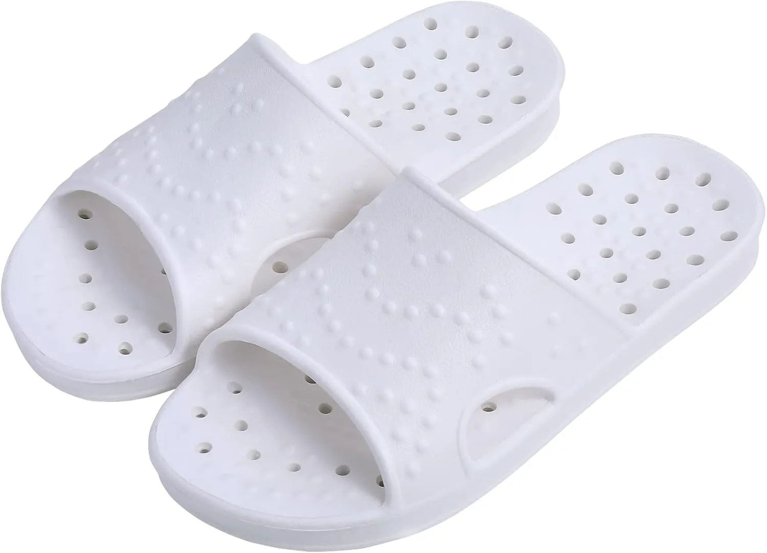 shevalues Shower Shoes for Women with Arch Support Quick Drying Pool Slides Lightweight Beach Sandals with Drain Holes
