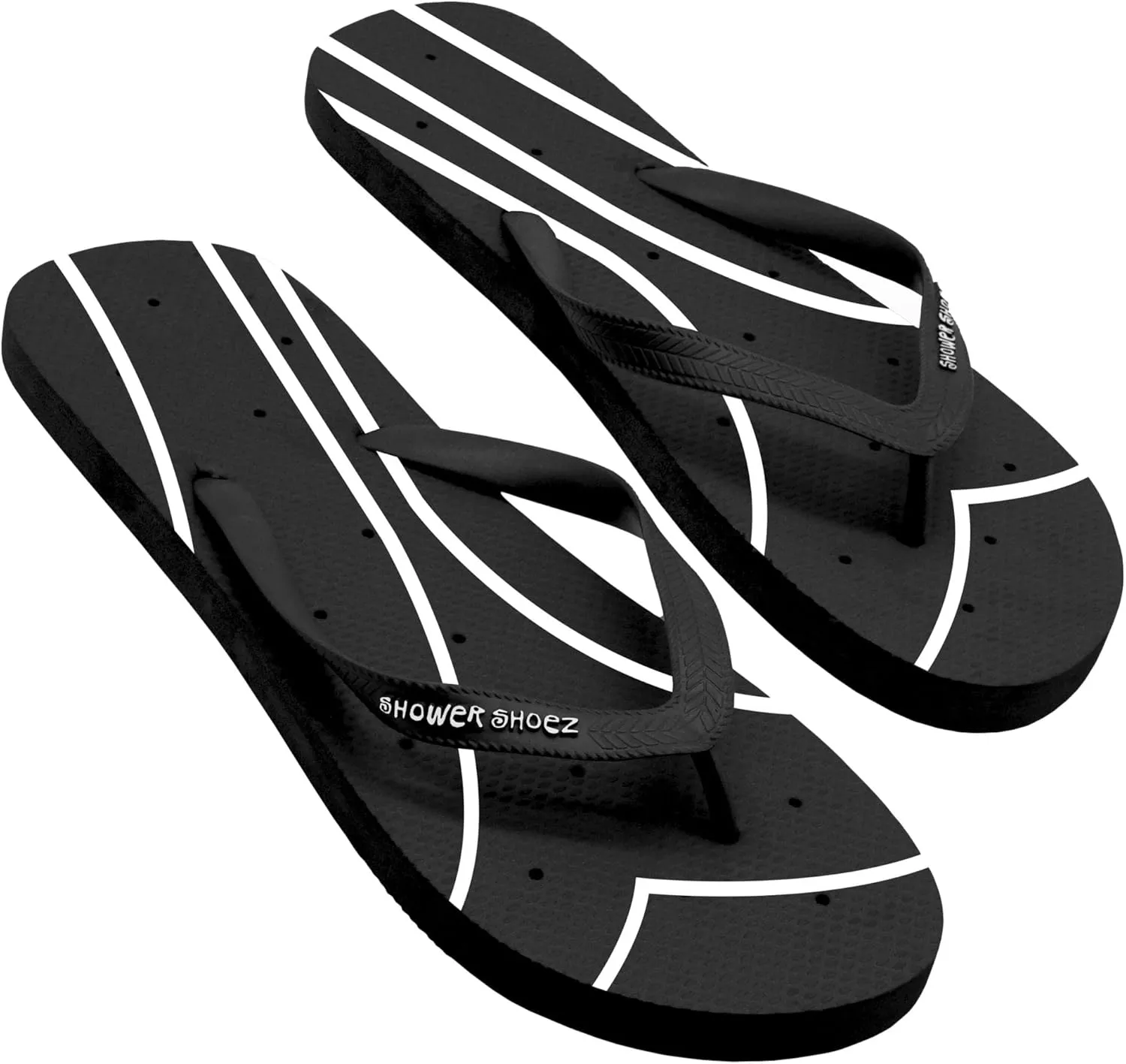 Shower Shoez Women's Non-Slip Pool Dorm Water Sandals Flip Flops