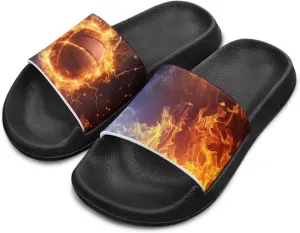 Slides for Kids Summer Slippers Boys Non-Slip Shower Shoes