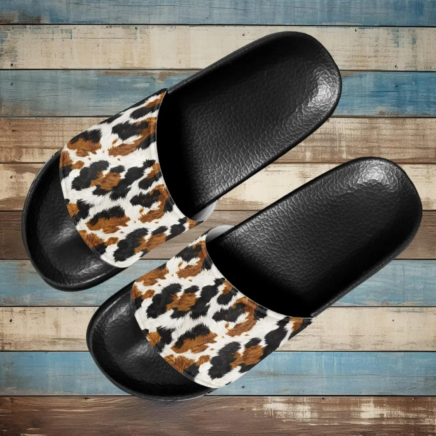 Slippers for Women and Men | House Slides Shower Sandals | Slide Sandals Women Leather Comfortable