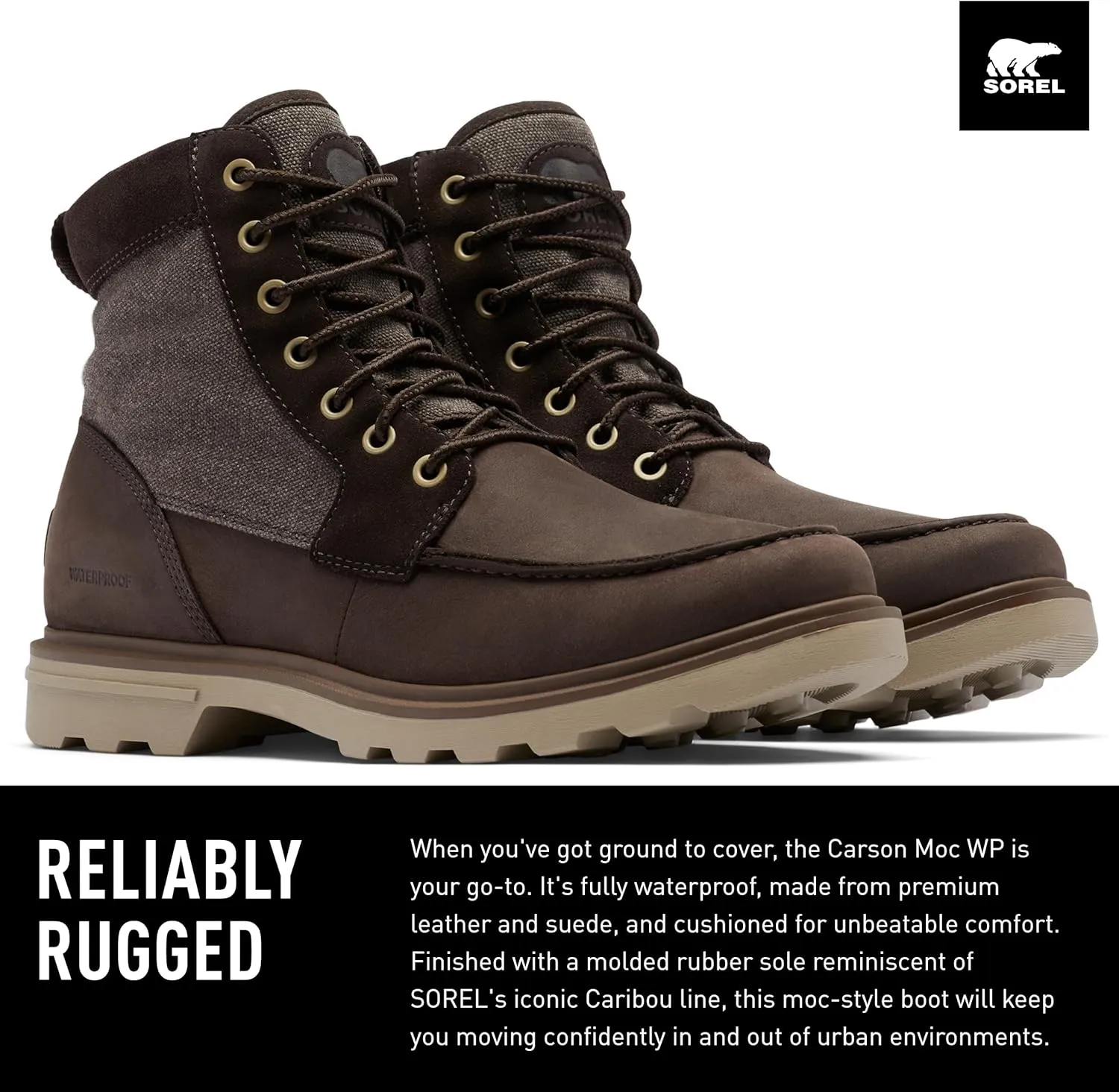 Sorel Men's Carson Moc Waterproof Boot
