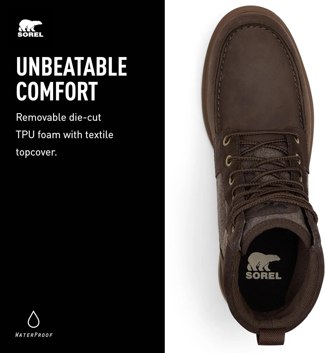 Sorel Men's Carson Moc Waterproof Boot