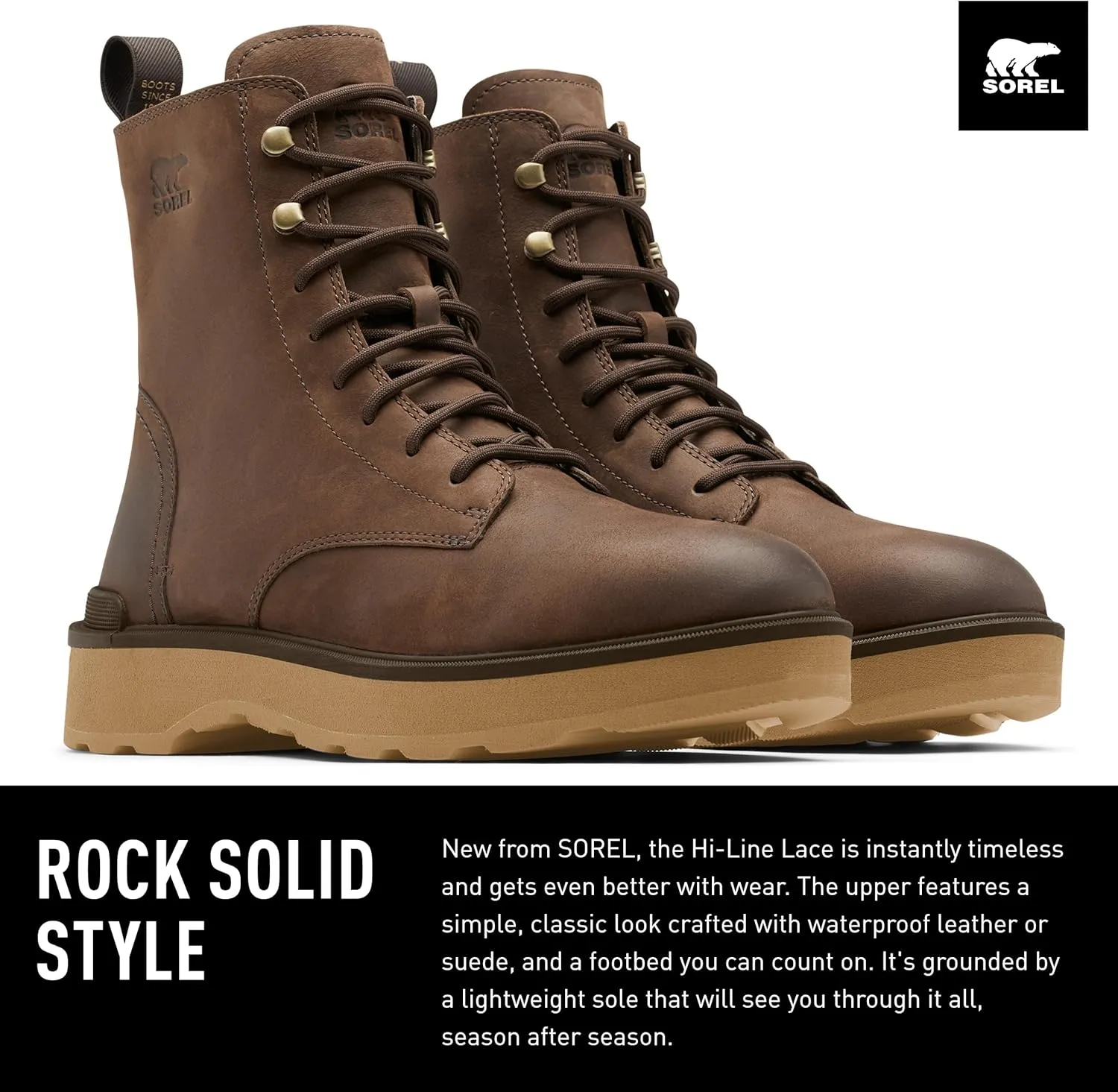 Sorel Men's Hi-Line Lace Boots