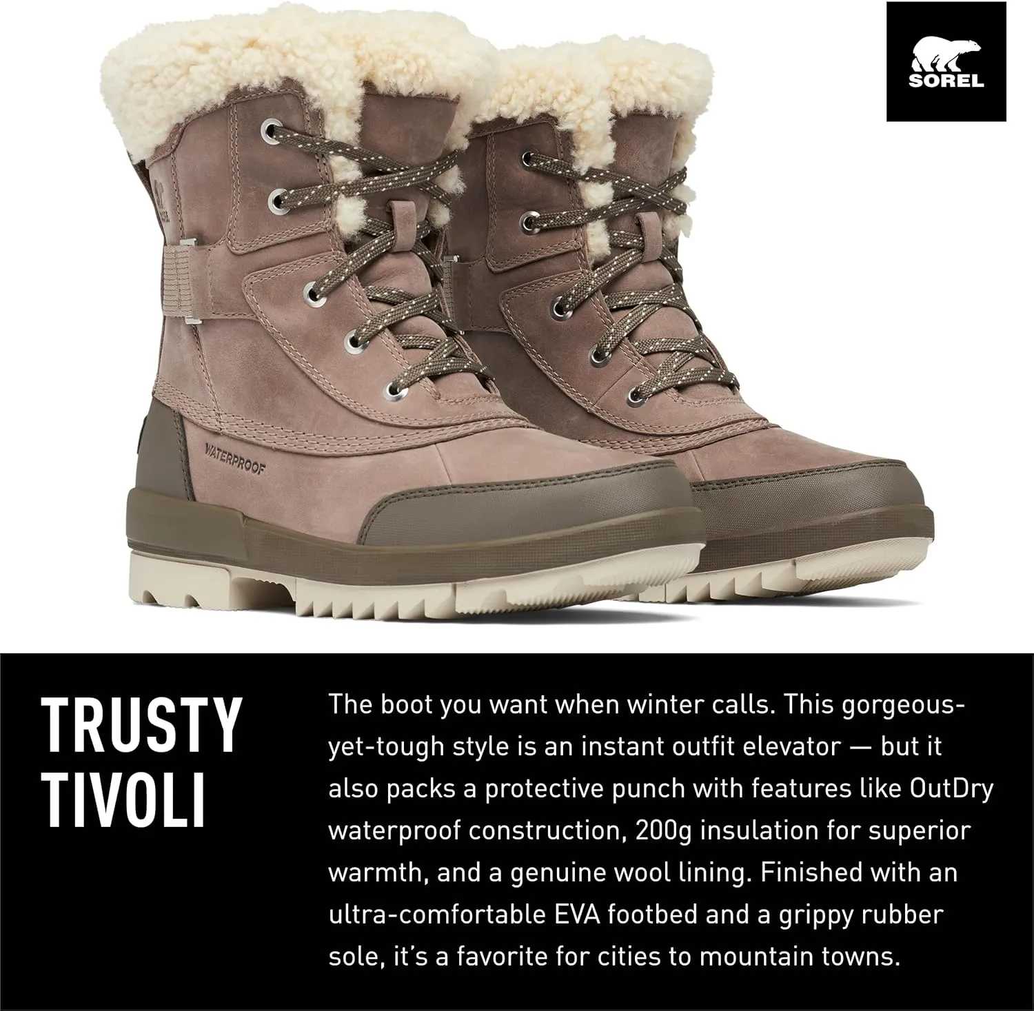 Sorel Tivoli IV Parc Waterproof Women's Boots