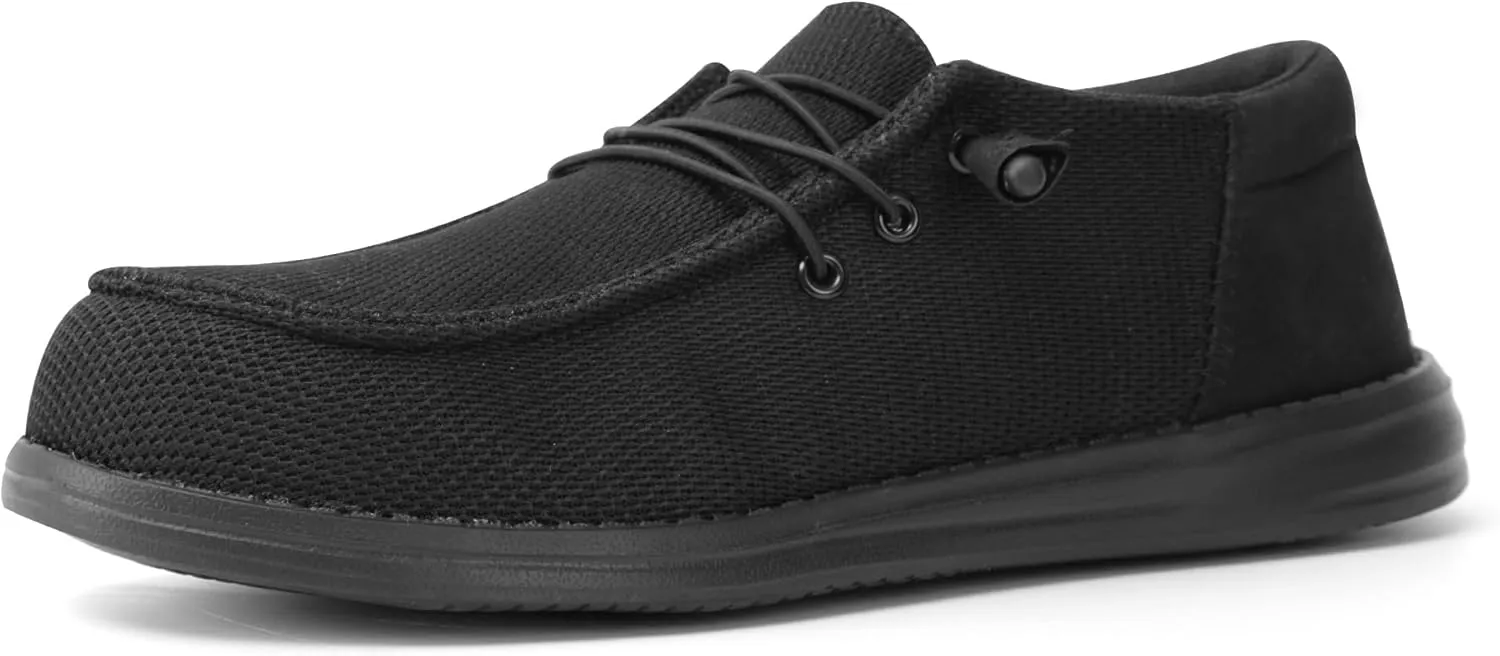 Steel Toe Shoes for Men Lightweight Loafers Slip On Safety Work Shoes Composite Toe Comfortable Non Slip Tennis Dress Sneakers