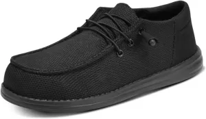Steel Toe Shoes for Men Lightweight Loafers Slip On Safety Work Shoes Composite Toe Comfortable Non Slip Tennis Dress Sneakers