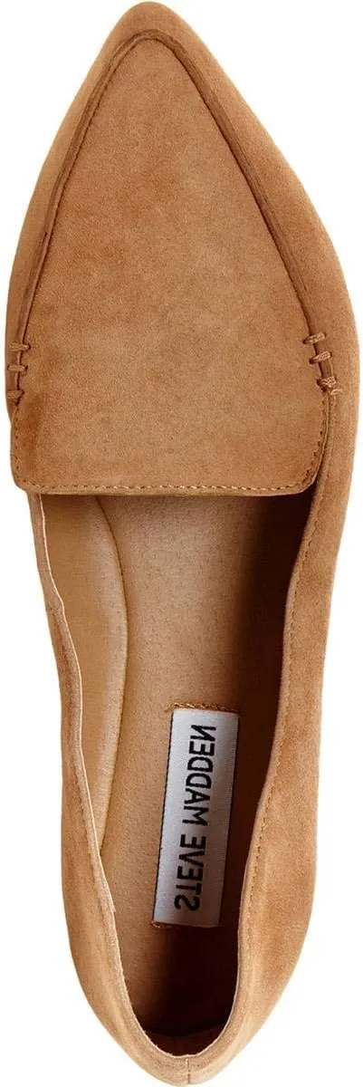 Steve Madden Women's Feather Loafer Flat