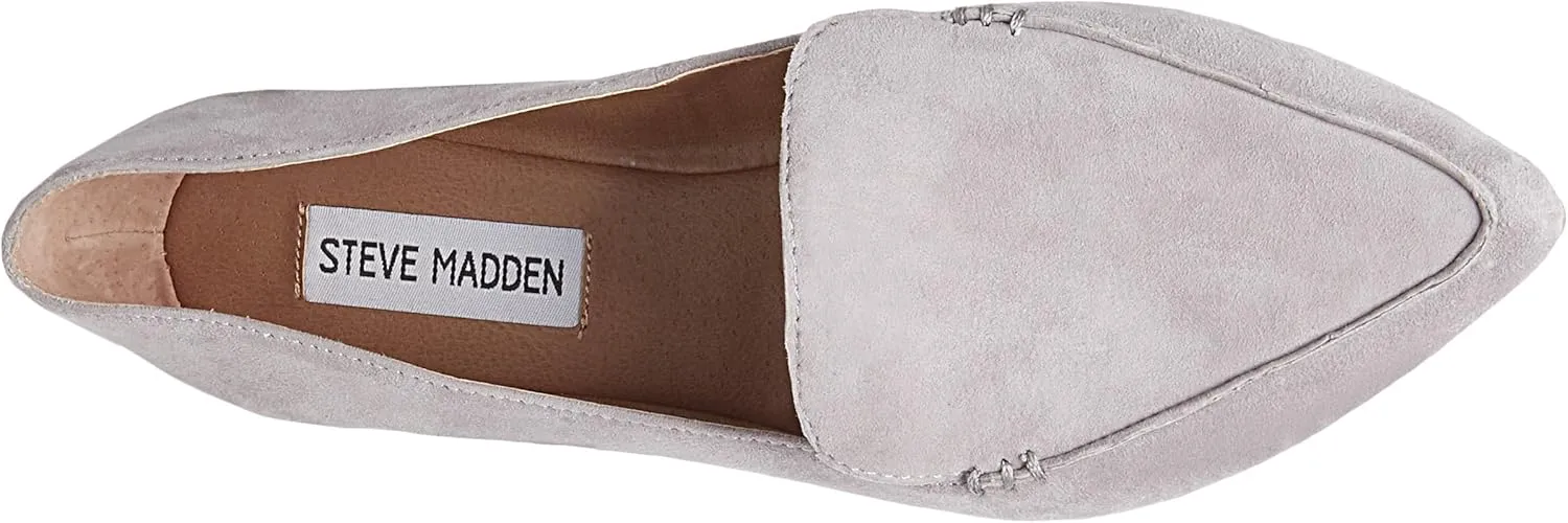 Steve Madden Women's Feather Loafer Flat
