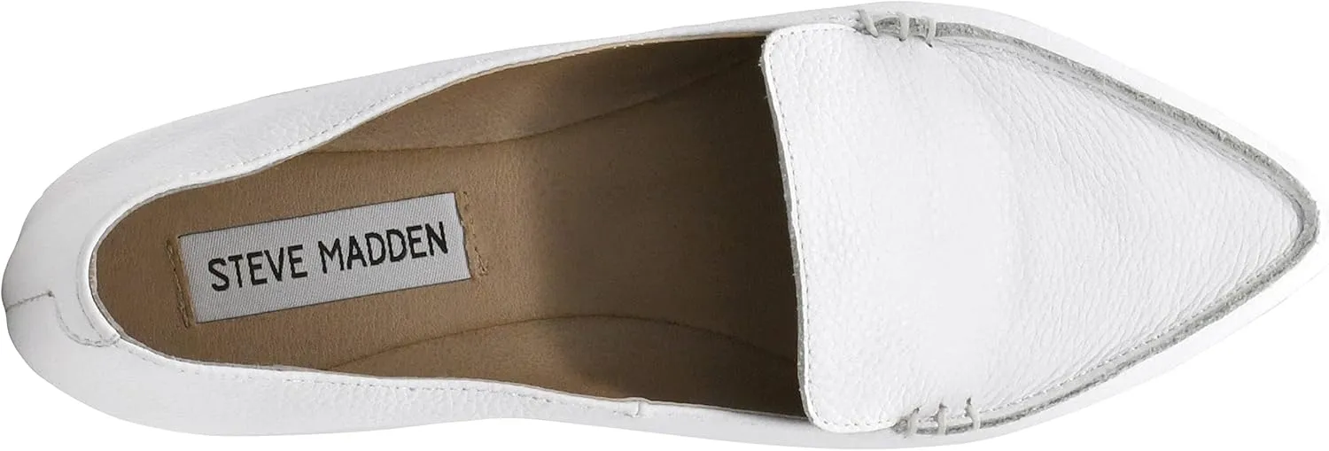 Steve Madden Women's Feather Loafer Flat