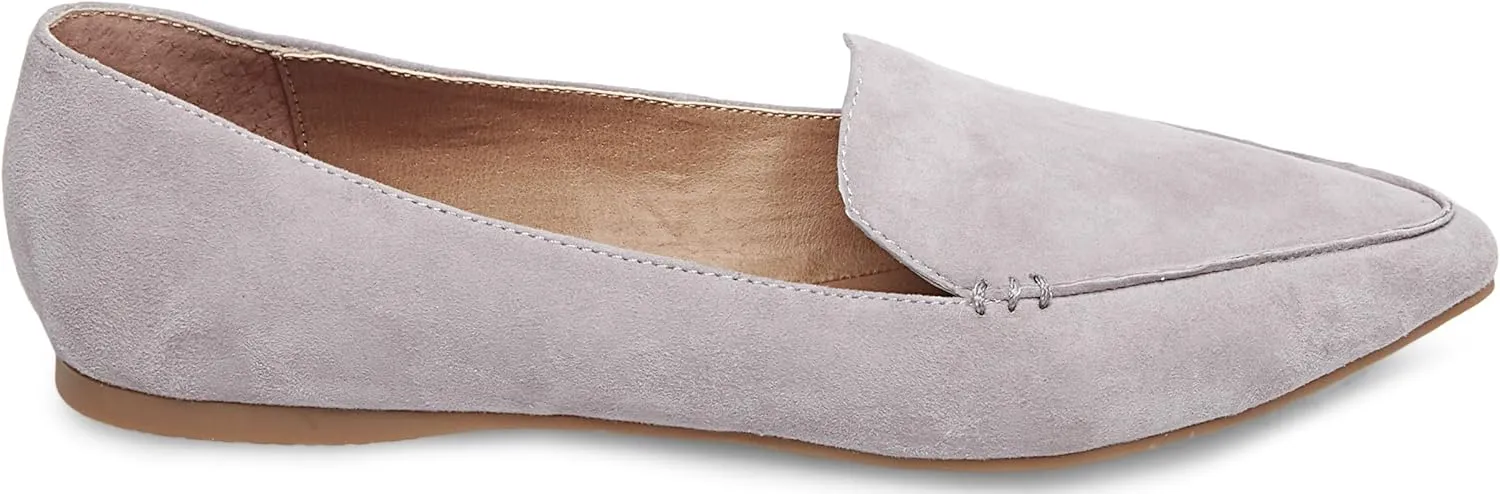 Steve Madden Women's Feather Loafer Flat
