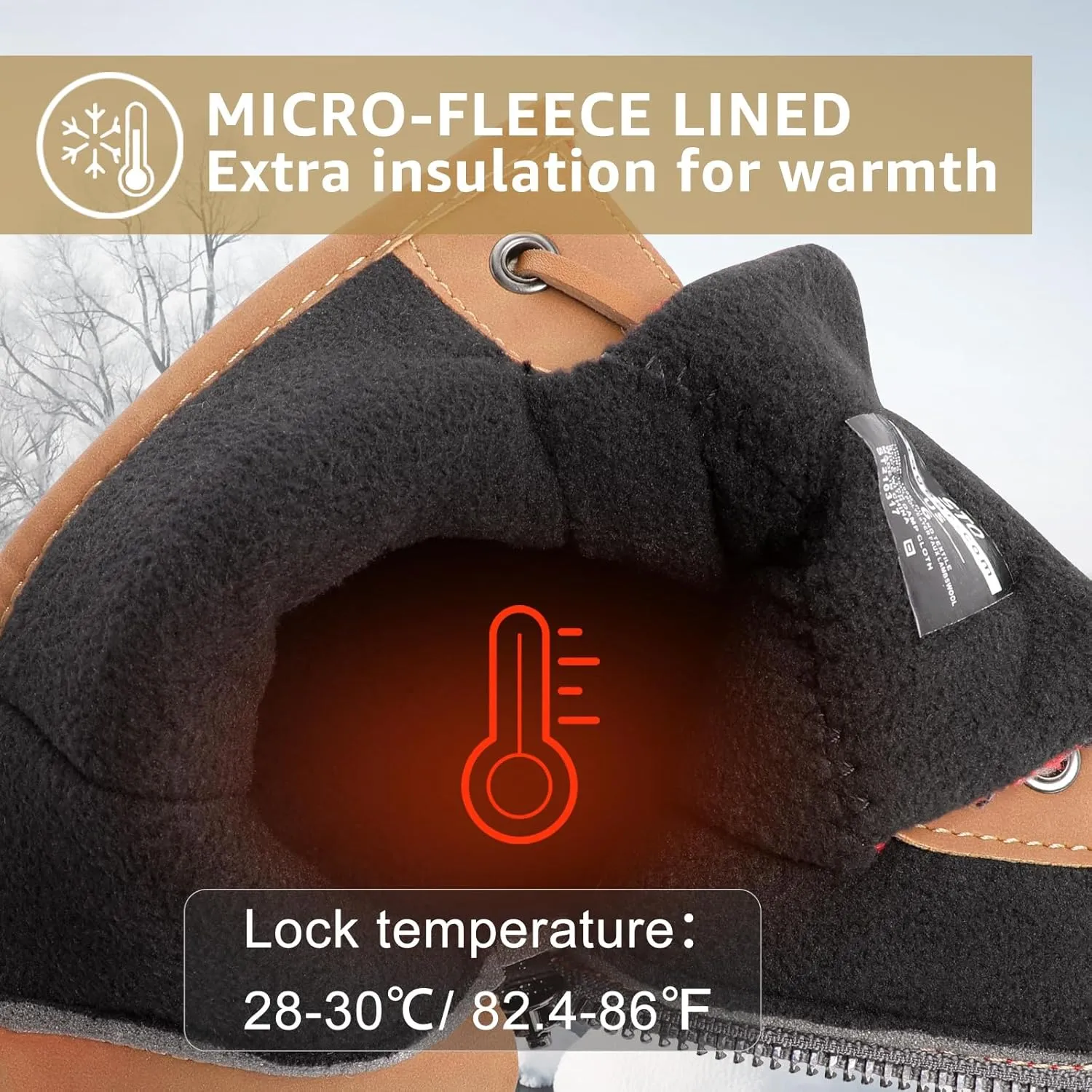 STQ Duck Boots for Women Waterproof Winter Boots Quilted Snow Boots