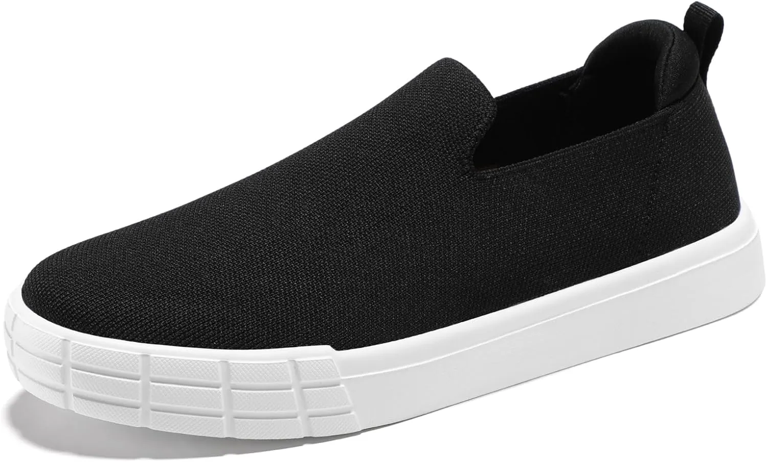 STQ Womens Wide Toe Box Barefoot Shoes Knit Casual Slip on Shoes for Summer