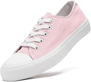 Toddler Little Kid Shoes Boys and Girls Canvas Casual Low Top Lace up Walking Shoes Breathable Soft and Durable