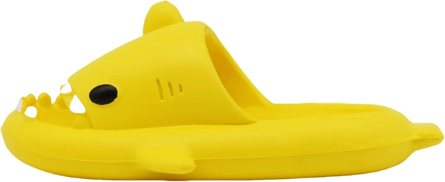 Toddler Shoes Shark Slippers Slides Sandals for 0-8yrs Kids Unisex for Girls and Boys Cloud Shower Slippers Garden Shoes Cartoon Slides Slip-Resistance Sandals Cushioned Thick Sole Beach Pool Slippers