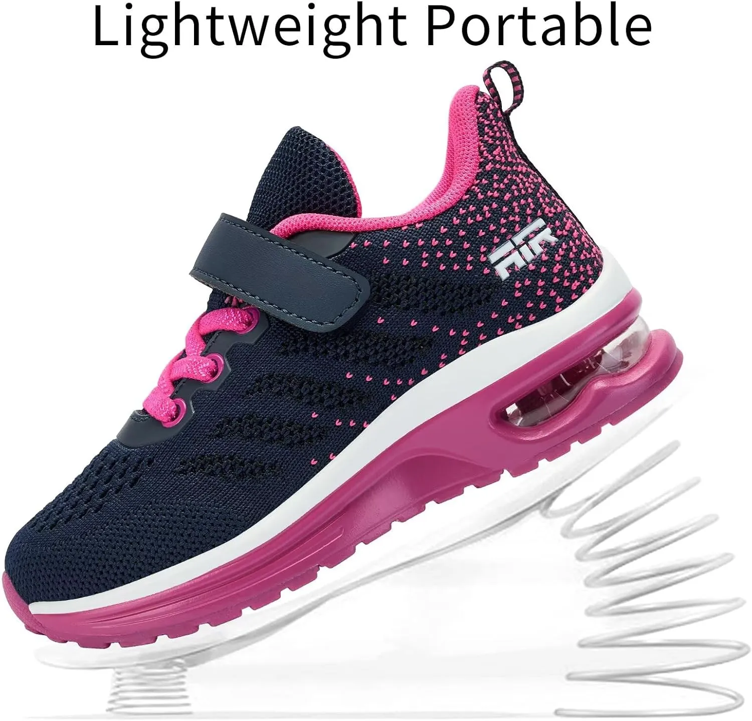 Toddler/Little Kids Sneakers Boys Girls Tennis Sport Non-Slip Athletic Shoes Lightweight Running Walking Shoes