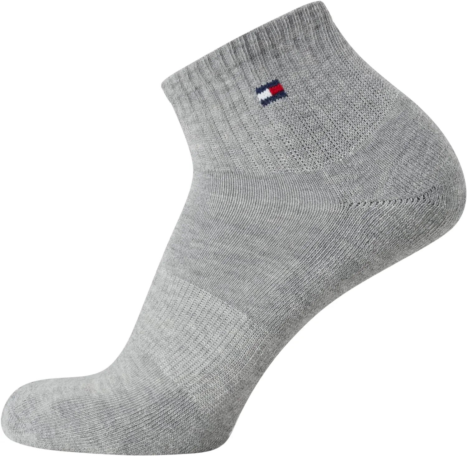 Tommy Hilfiger Men's Quarter Socks - 12 Pack Arch Support Cushion Comfort Ankle Socks