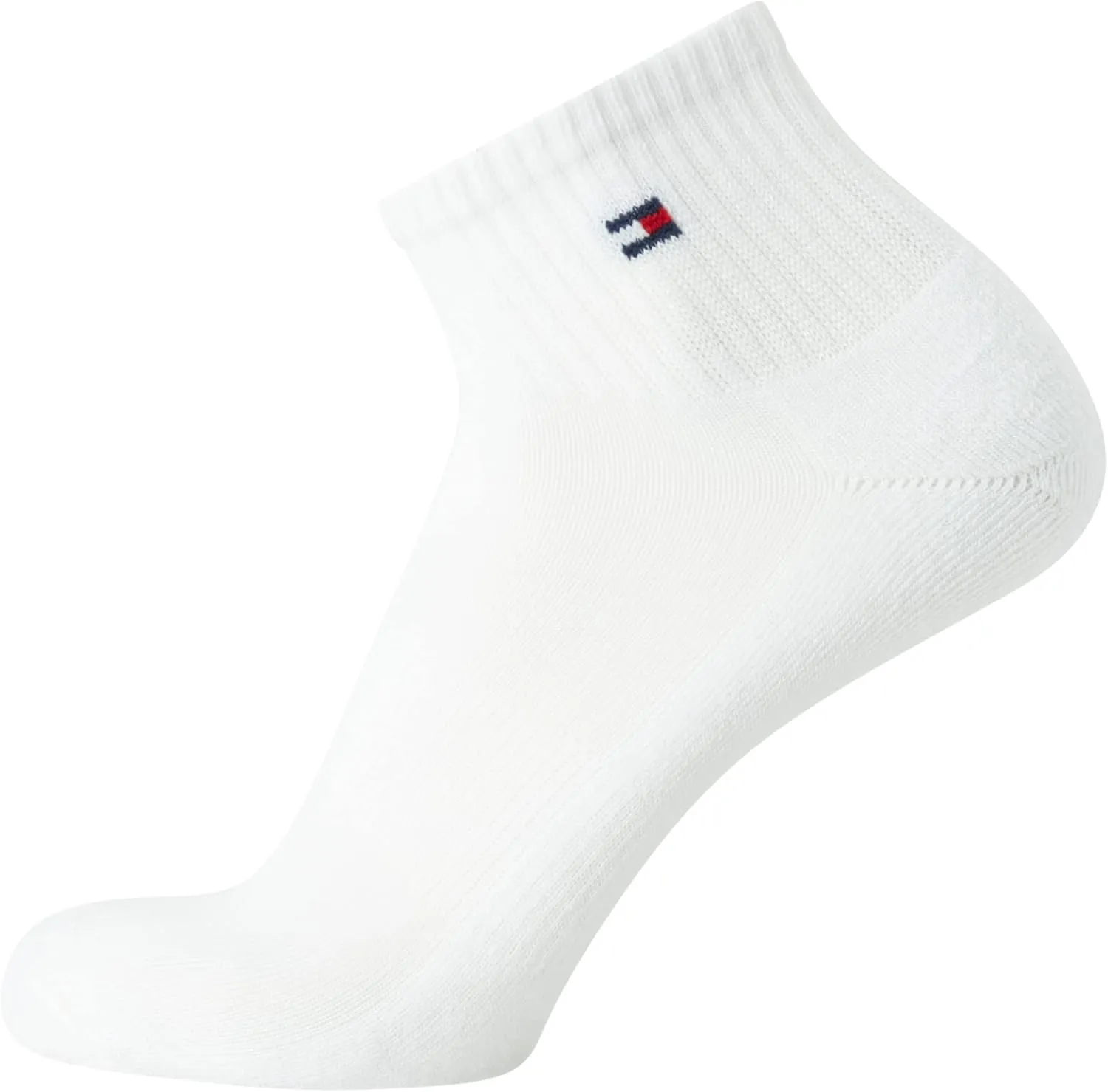 Tommy Hilfiger Men's Quarter Socks - 12 Pack Arch Support Cushion Comfort Ankle Socks