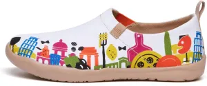 UIN Women's Walking Travel Shoes Slip On Microfiber Casual Loafers Lightweight Comfort Fashion Sneaker Toledo