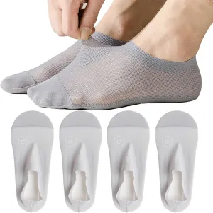 Ultra Thin Liner Socks Non Slip Nylon No Show Socks Womens Lightweight Breathable 3 & 4 & 6 Pair Packs