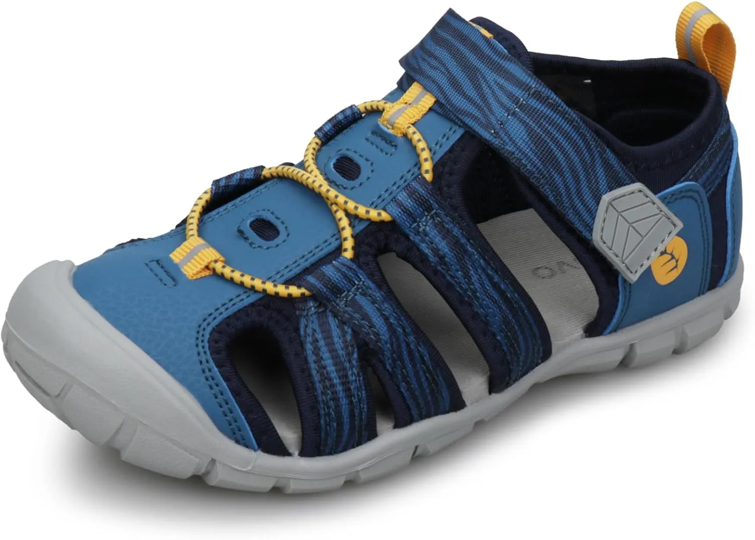 UOVO Boys Sandals Kids Sandals Hiking Athletic Closed-Toe Beach Summer Sandals for Boys Quick-Drying Slip Resistant