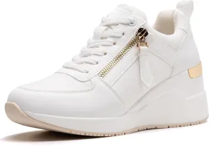 Viscozzy High Heel Wedge Sneakers for Women