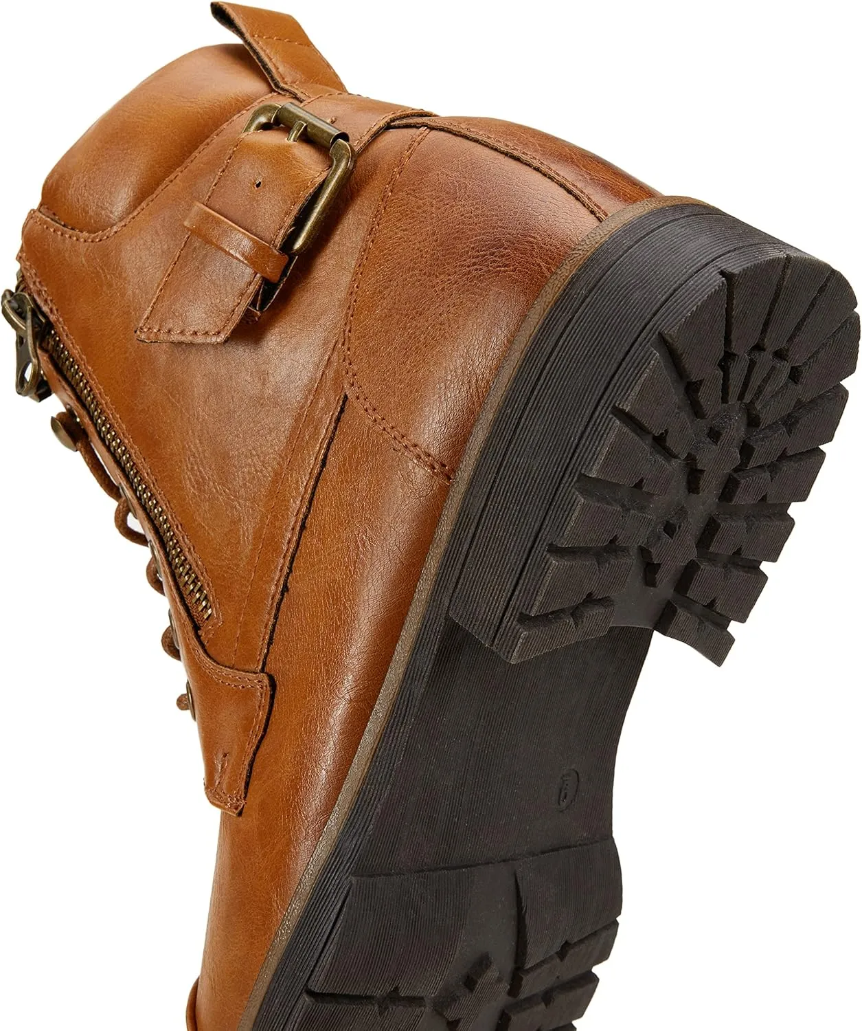 Vostey Men's Boots Boots for Men Casual Boots Motorcycle Combat Ankle Dress Boots Mens