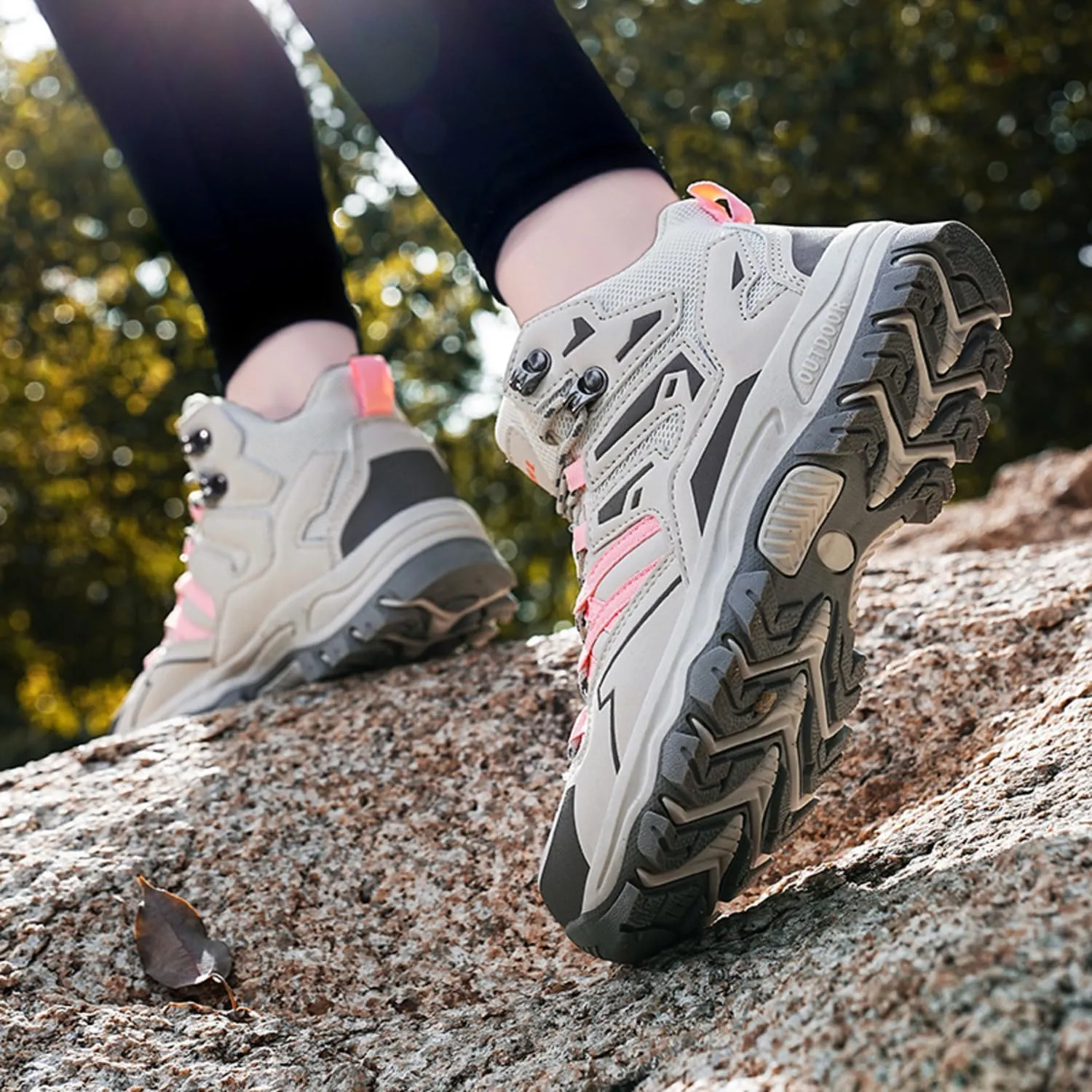 Waterproof Women's Hiking Boots Trekking Camping Boots for Outdoor