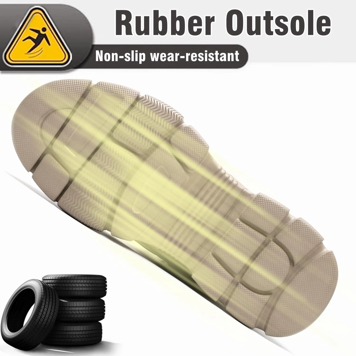 Waterproof Work Boots for Men Women Steel Toe Shoes Lightweight Indestructible Slip Resistant Construction Safety Boots
