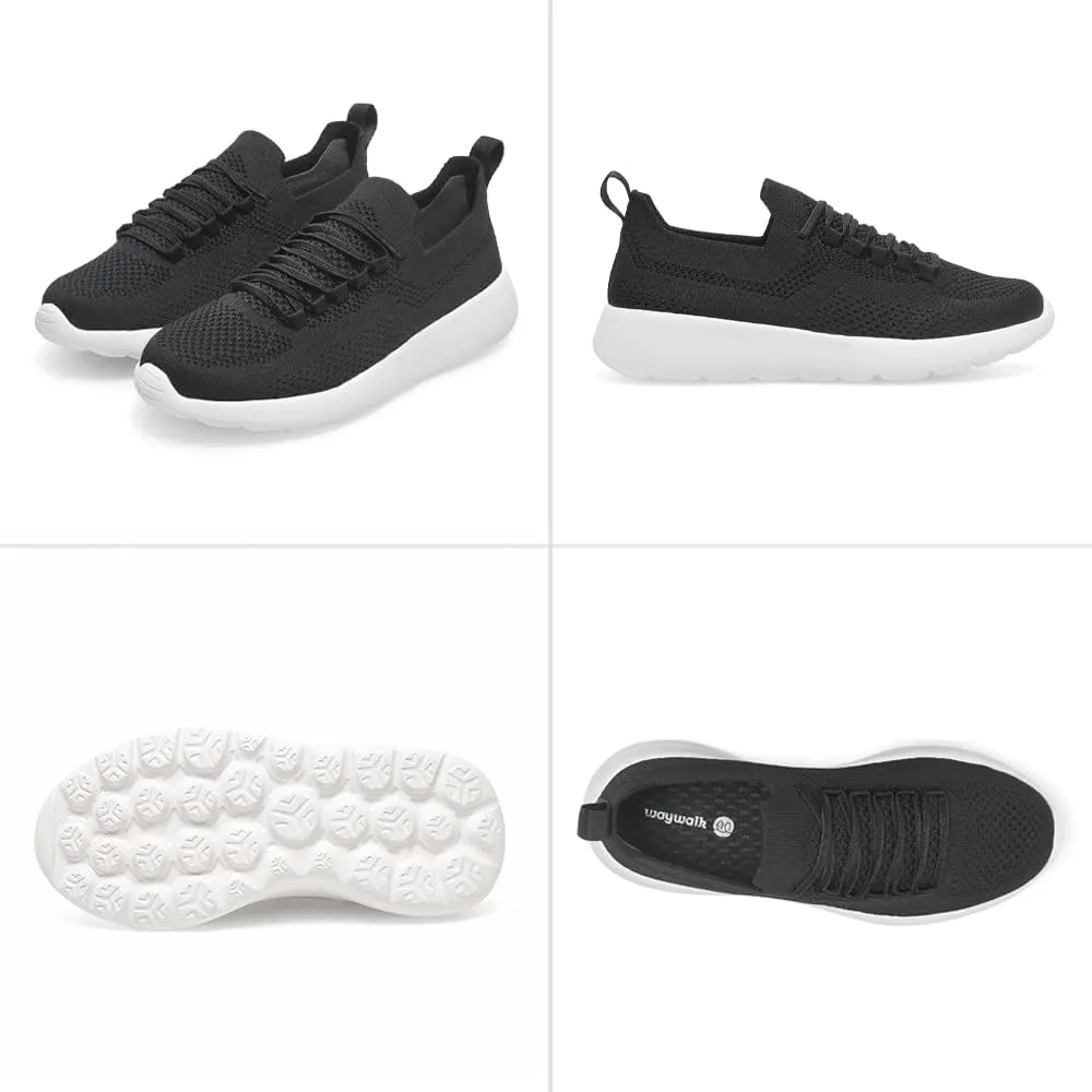 waywalk Men's Walking Shoes Lightweight Breathable Non Slip Walking Shoes Fashion Sneakers Mesh Workout Casual Shoes
