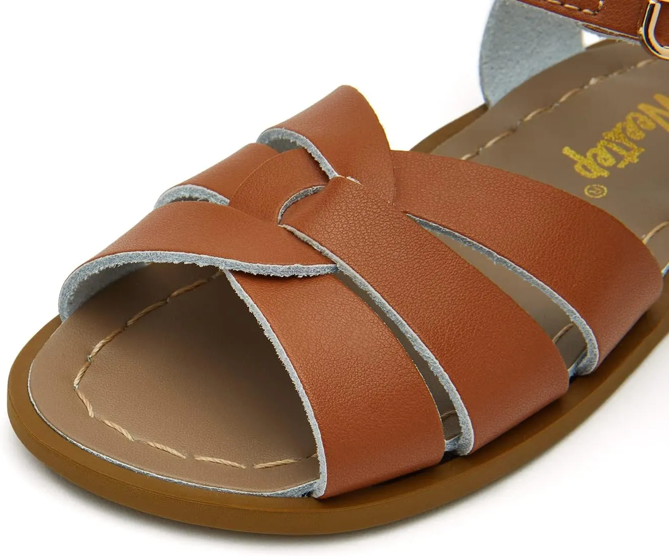 Weestep Toddler Little Kid Girls Adjustable Fit with hook-and-loop Elastic Band Quick-Dry Summer Sandals
