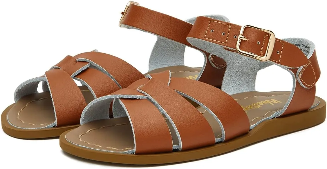 Weestep Toddler Little Kid Girls Adjustable Fit with hook-and-loop Elastic Band Quick-Dry Summer Sandals