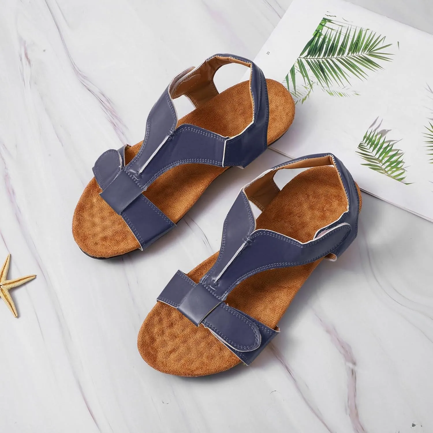 Women Orthopedic Sandals Slides for Women Closed Toe Flip Flop Slippers Funny Casual Summer Wear Womens Sandal Flat Womens Arch Support Platform Sandals