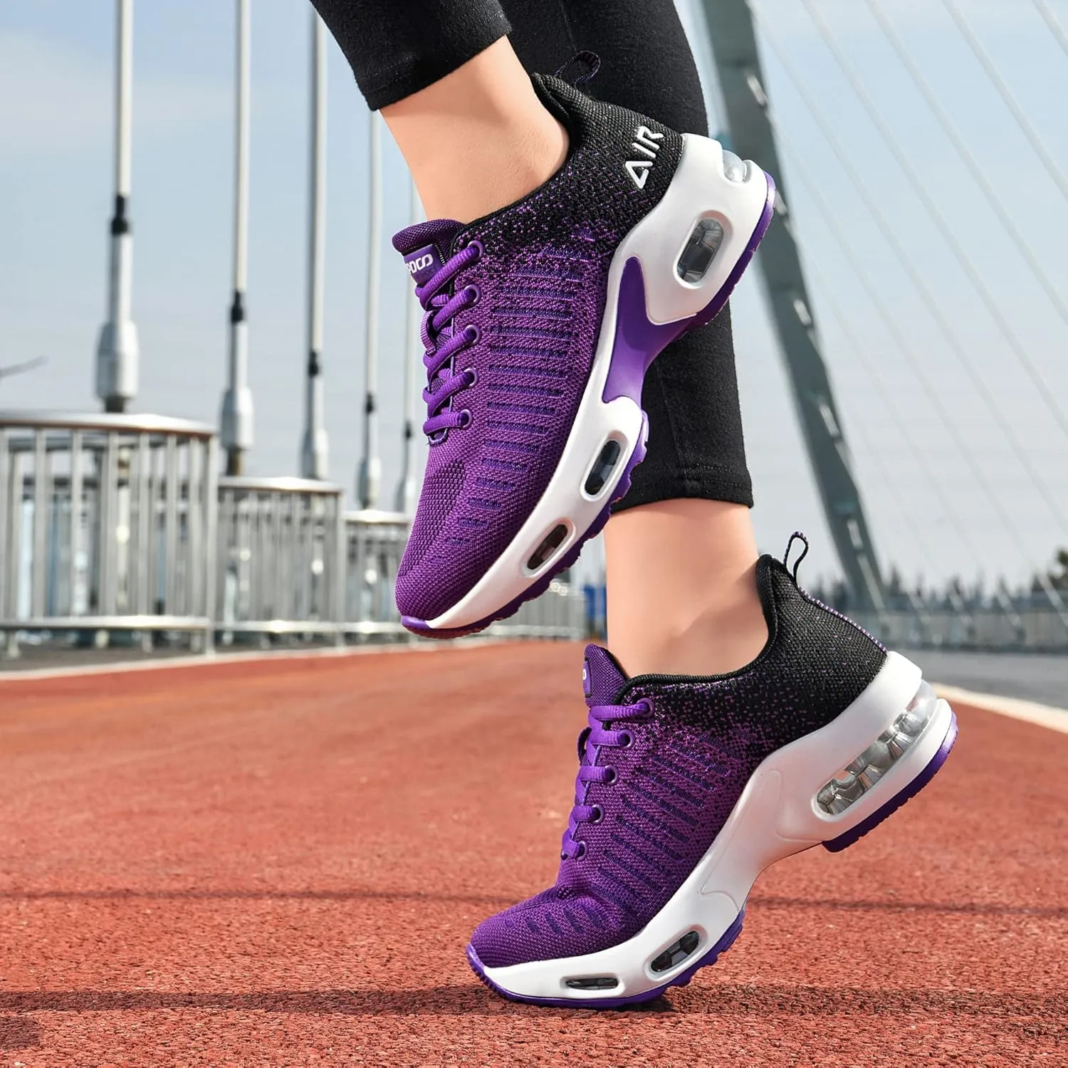 Women's Air Athletic Tennis Running Sneakers Lightweight Sport Gym Jogging Breathable Fashion Walking Shoes(US 5.5-10)