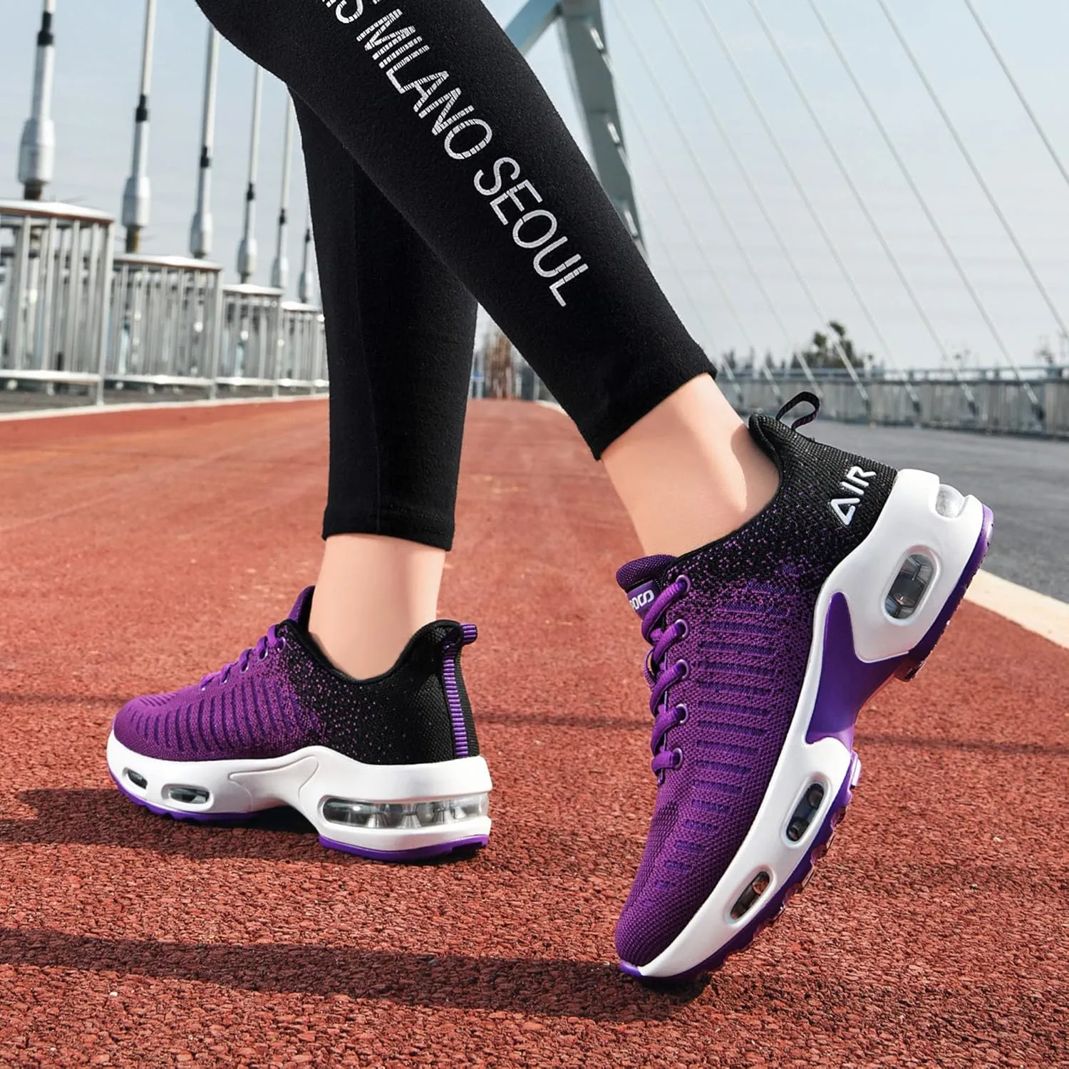 Women's Air Athletic Tennis Running Sneakers Lightweight Sport Gym Jogging Breathable Fashion Walking Shoes(US 5.5-10)