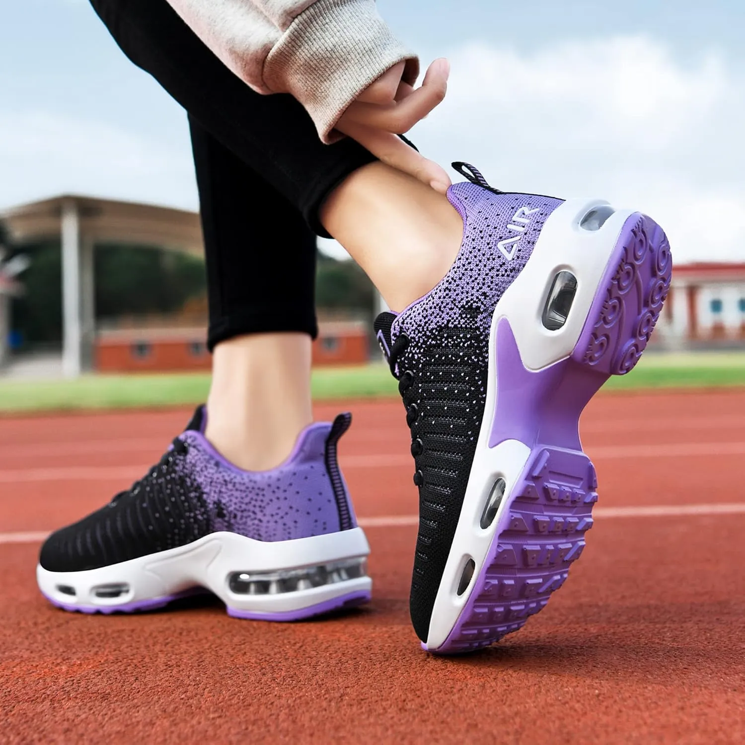 Women's Air Athletic Tennis Running Sneakers Lightweight Sport Gym Jogging Breathable Fashion Walking Shoes(US 5.5-10)