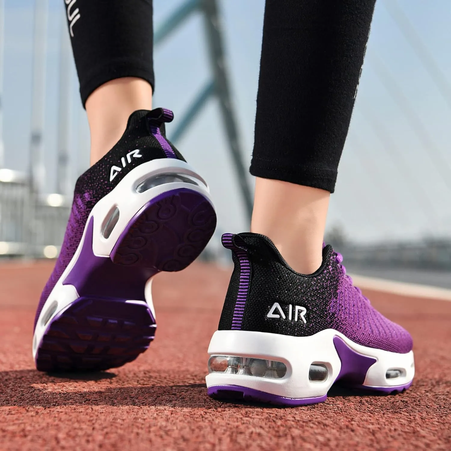 Women's Air Athletic Tennis Running Sneakers Lightweight Sport Gym Jogging Breathable Fashion Walking Shoes(US 5.5-10)